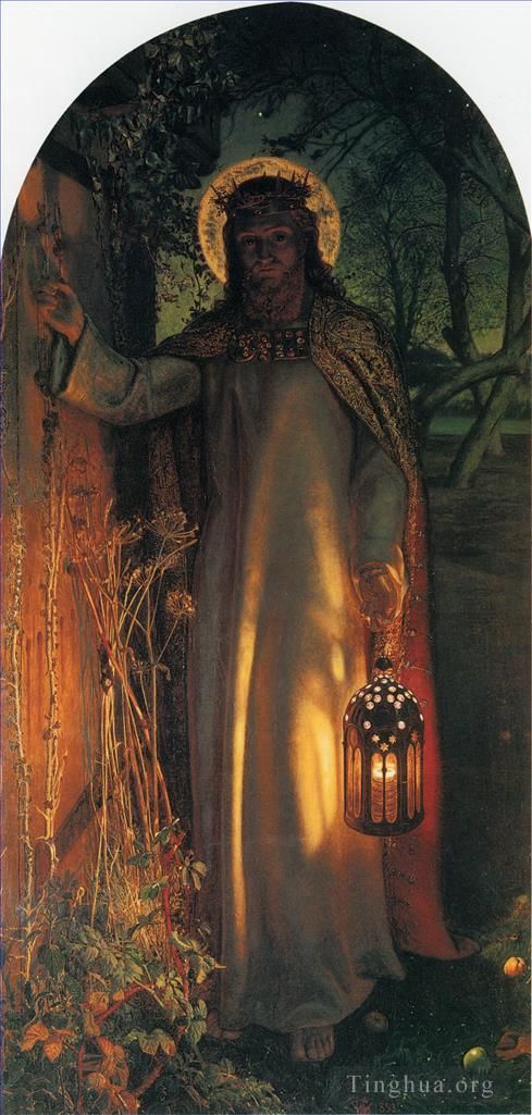 William Holman Hunt Oil Painting - The Light of the World