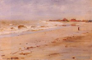 Artist William Merritt Chase's Work - Coastal View