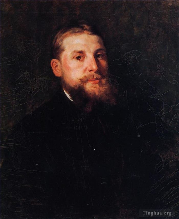 William Merritt Chase Oil Painting - Portrait of a Gentleman