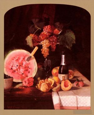 Artist William Merritt Chase's Work - Still Life With Watermelon