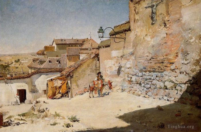 William Merritt Chase Oil Painting - Sunny Spain