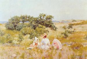 Artist William Merritt Chase's Work - The Fairy Tale aka A Summer Day