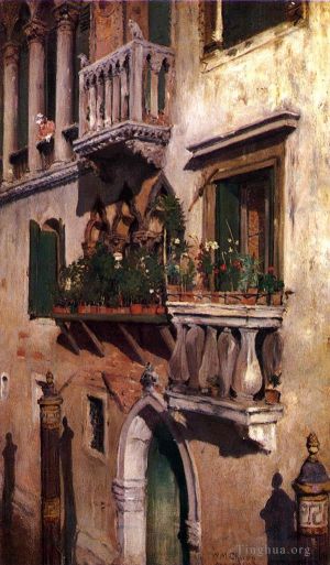 Artist William Merritt Chase's Work - Venice 1877