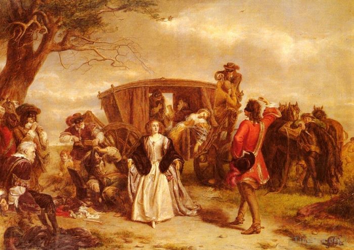 William Powell Frith Oil Painting - Claude Duval