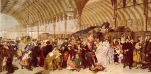 Artist William Powell Frith's Work - The Railway Station