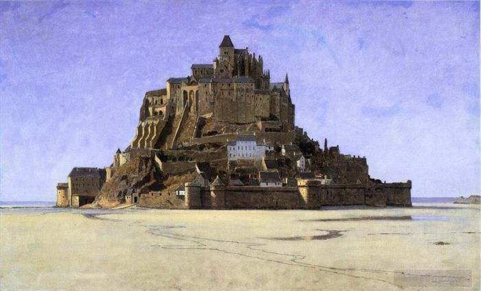 William Stanley Haseltine Oil Painting - Mont Saint Michel