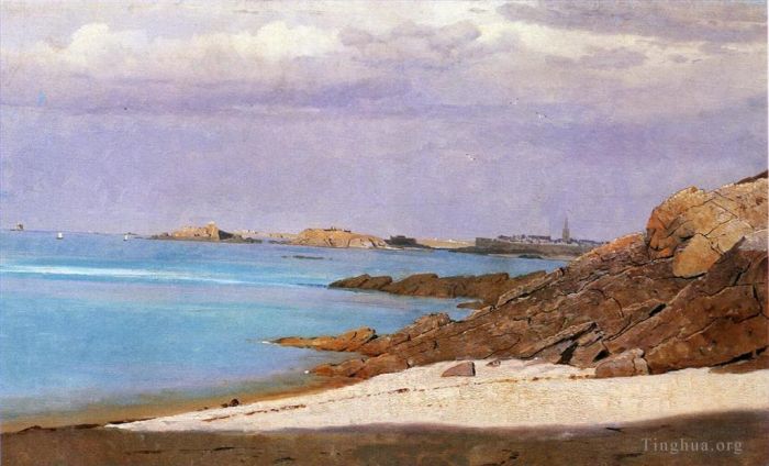 William Stanley Haseltine Oil Painting - Saint Malo Brittany