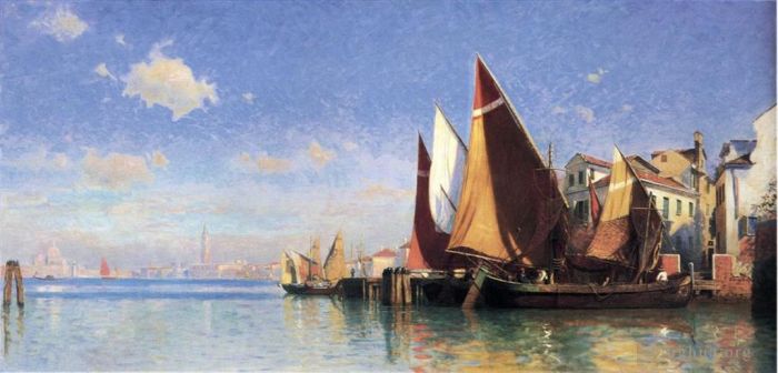 William Stanley Haseltine Oil Painting - Venice I
