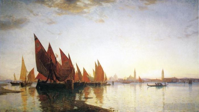 William Stanley Haseltine Oil Painting - Venice