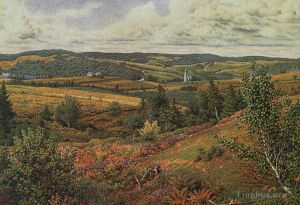 Artist William Trost Richards's Work - Long Pond Foot of Red Hill