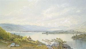 Artist William Trost Richards's Work - Lake Squam And The Sandwich Mountains