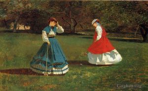 Artist Winslow Homer's Work - A Game of Croquet
