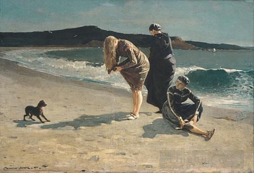 Winslow Homer Oil Painting - Eagle Head Manchester
