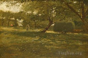 Artist Winslow Homer's Work - Harvest Scene