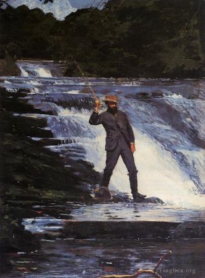 Artist Winslow Homer's Work - The Angler