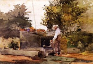 Artist Winslow Homer's Work - At the Well