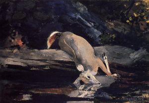 Artist Winslow Homer's Work - Fallen Deer