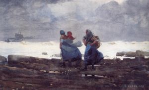Artist Winslow Homer's Work - Fisherwives