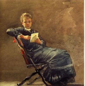 Artist Winslow Homer's Work - Girl Seated