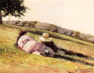 Artist Winslow Homer's Work - On the Hill