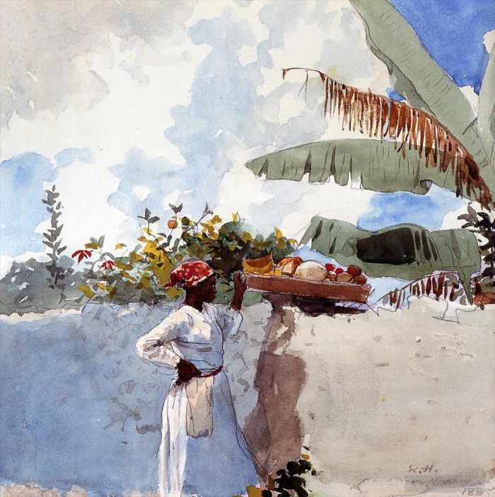 Winslow Homer Various Paintings - Rest