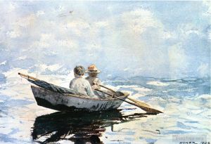 Artist Winslow Homer's Work - Rowboat
