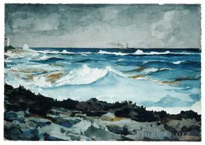 Artist Winslow Homer's Work - Shore And Surf Nassau