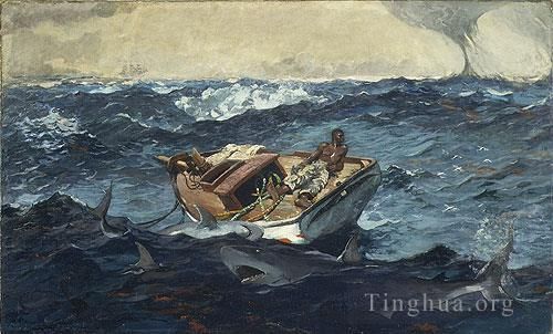 Winslow Homer Various Paintings - The Gulf Stream