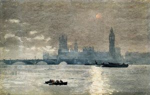 Artist Winslow Homer's Work - The Houses of Parliament