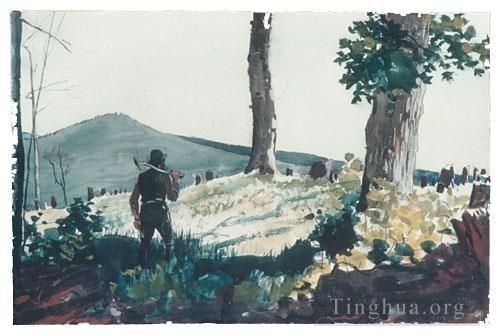Winslow Homer Various Paintings - The Pioneer