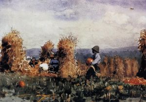 Artist Winslow Homer's Work - The Pumpkin Patch