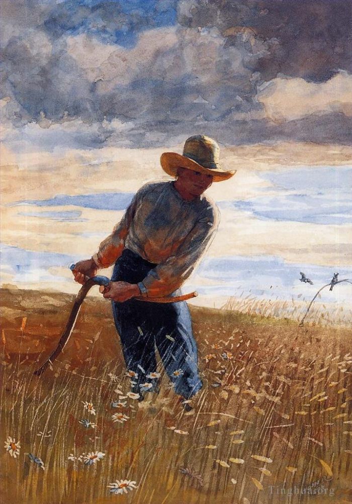 Winslow Homer Various Paintings - The Reaper