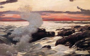 Artist Winslow Homer's Work - West Point Prouts Neck