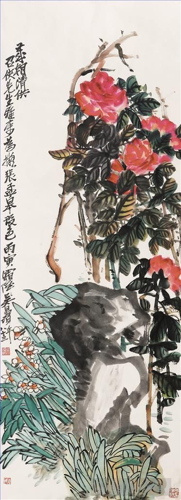 Wu Changshuo Chinese Painting - For years