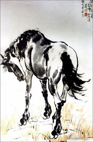 Artist Xu Beihong's Work - A horse