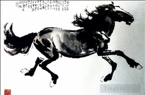 Xu Beihong Chinese Painting - Horse 2