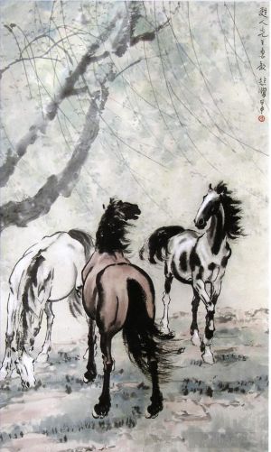 Artist Xu Beihong's Work - Horses 2