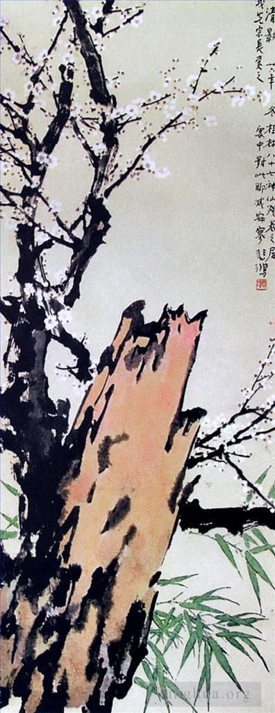 Xu Beihong Chinese Painting - Plum blossoms