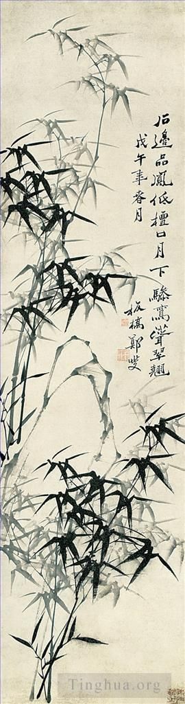 Artist Zheng Xie's Work - Chinse bamboo 6
