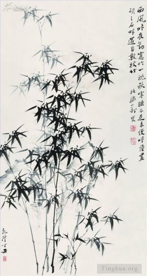 Artist Zheng Xie's Work - Chinse bamboo 7